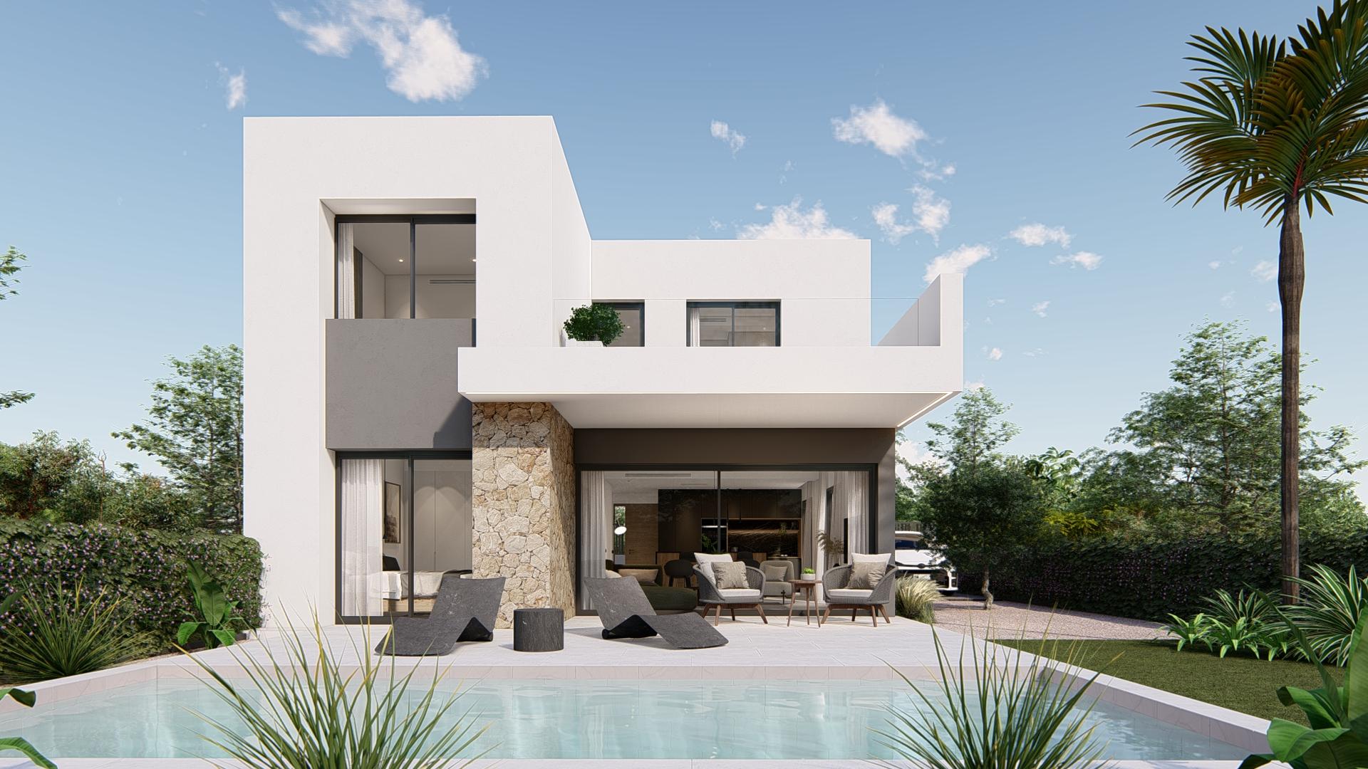 4 bedroom Villa in Molina de Segura - New build in Medvilla Spanje