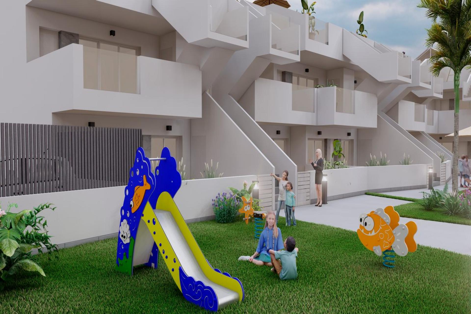 3 bedroom Apartment with garden in Roldán - New build in Medvilla Spanje