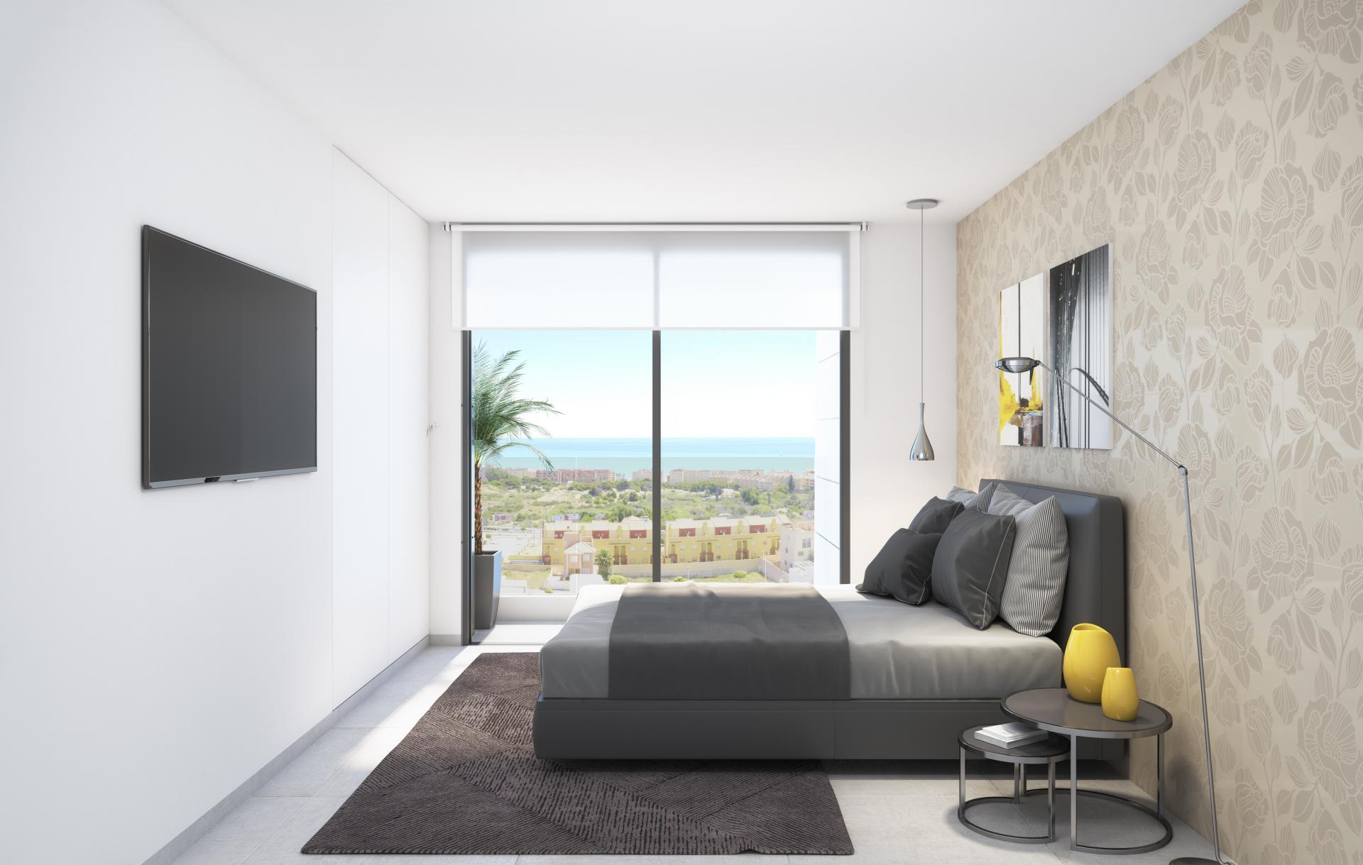 4 bedroom Apartments - solarium in Guardamar - New build in Medvilla Spanje