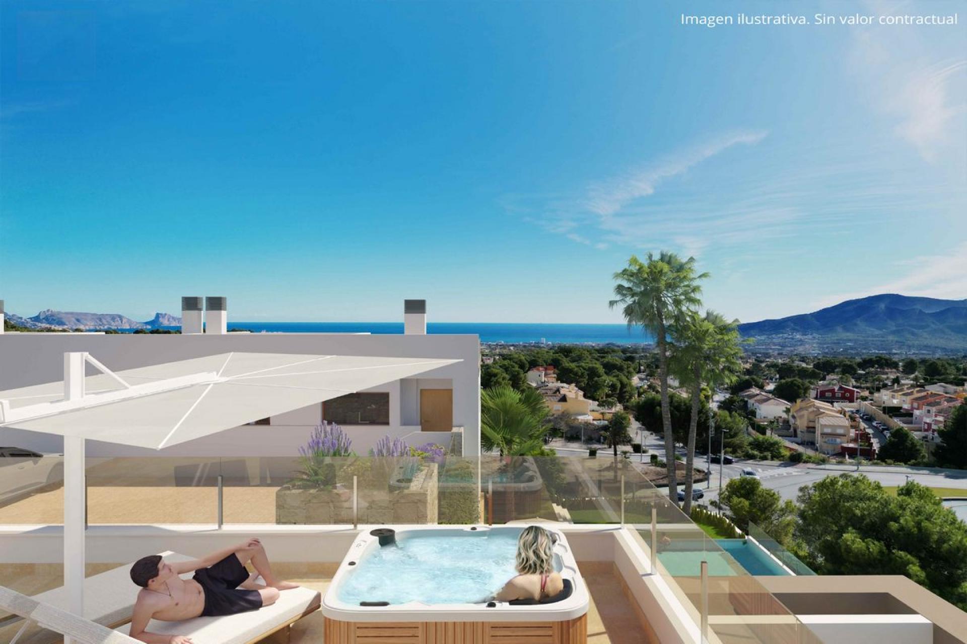 4 bedroom Villa in La Nucia - New build in Medvilla Spanje