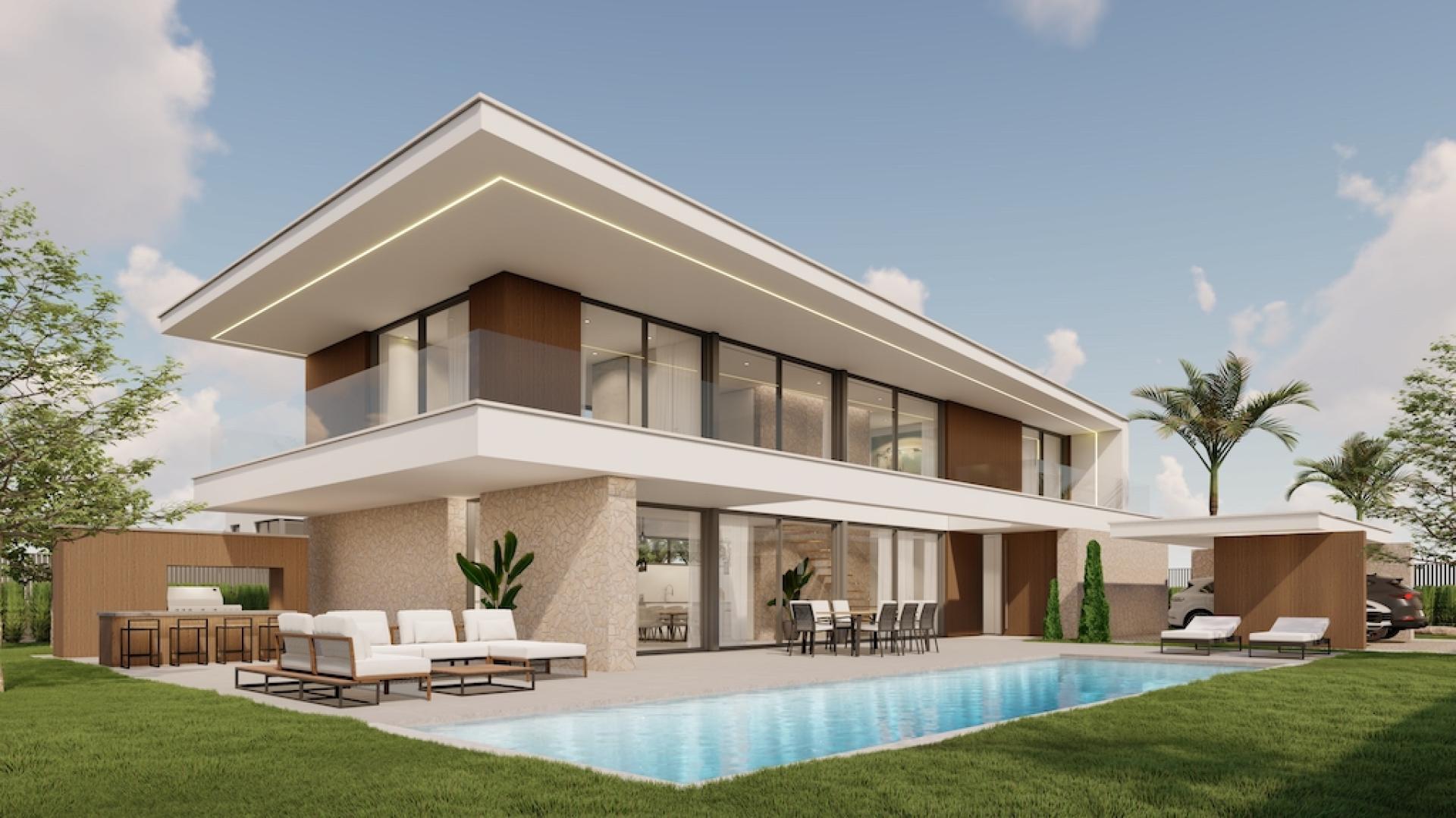 4 bedroom Villa in Cabo Roig - Orihuela Costa - New build in Medvilla Spanje