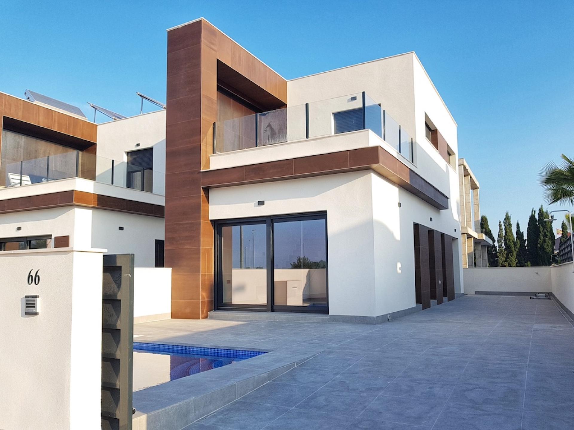 3 bedroom Terraced villa in Daya Nueva - New build in Medvilla Spanje