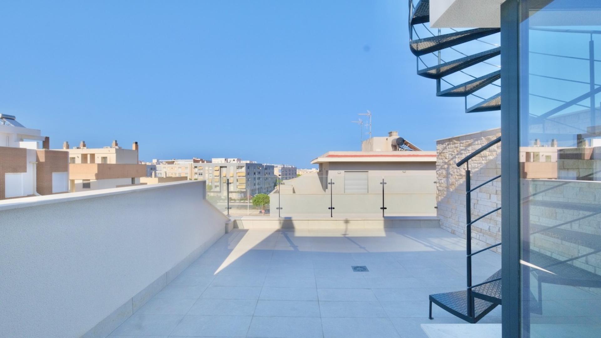4 bedroom Terraced villa in Guardamar del Segura - New build in Medvilla Spanje
