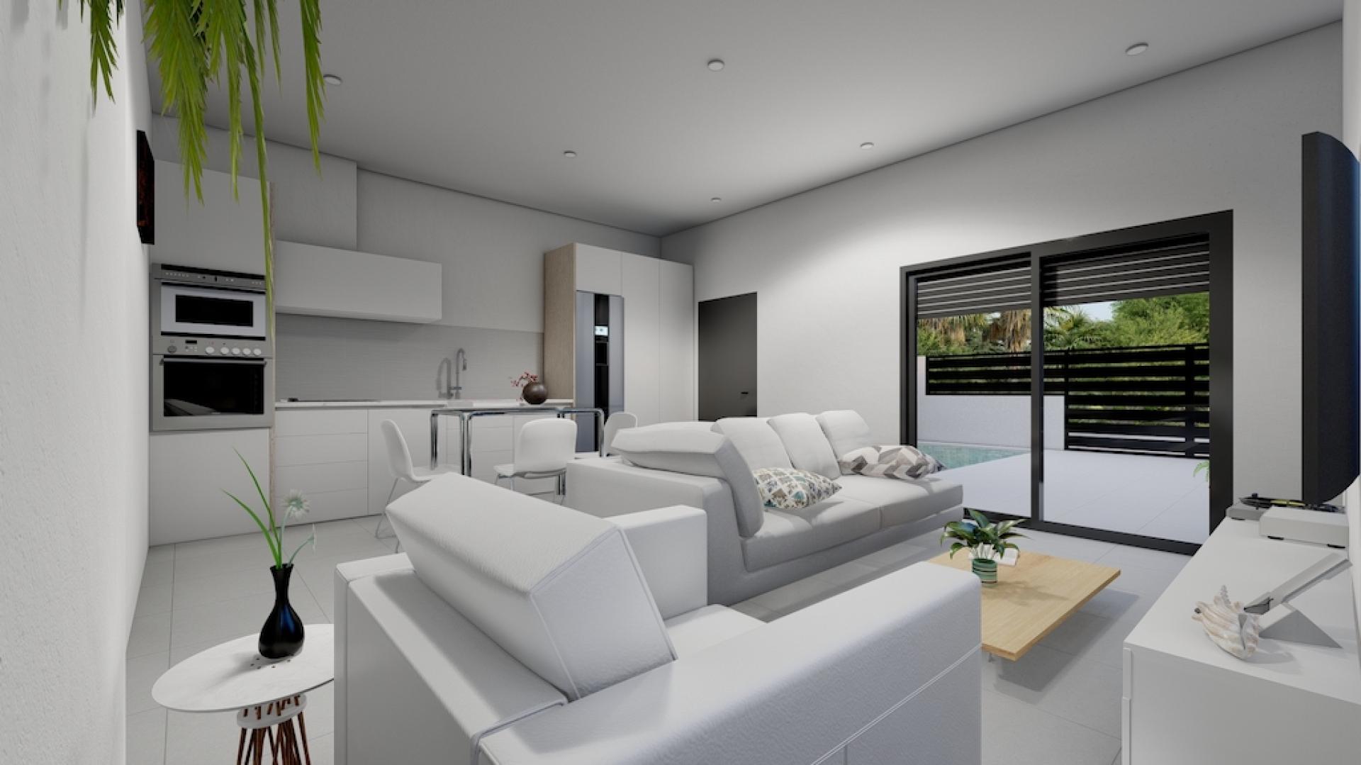 3 bedroom Terraced villa in Dolores de Pacheco - New build in Medvilla Spanje