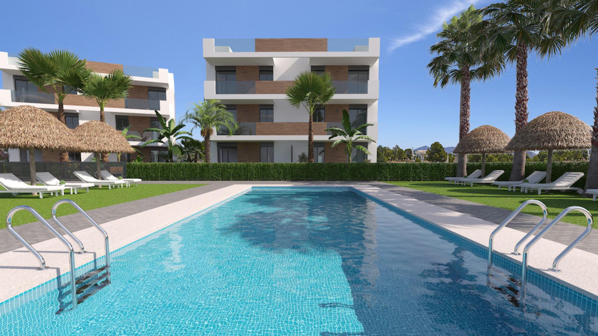 2 bedroom Apartments - solarium in Los Alcazares - New build in Medvilla Spanje