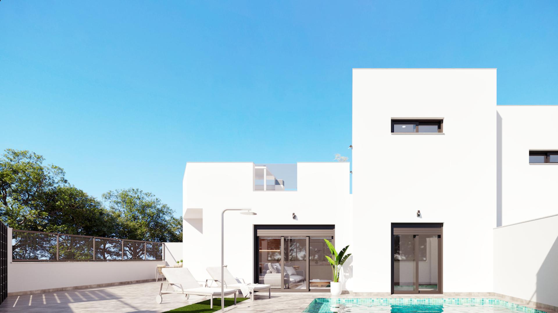 2 bedroom Terraced villa in Roldán - New build in Medvilla Spanje