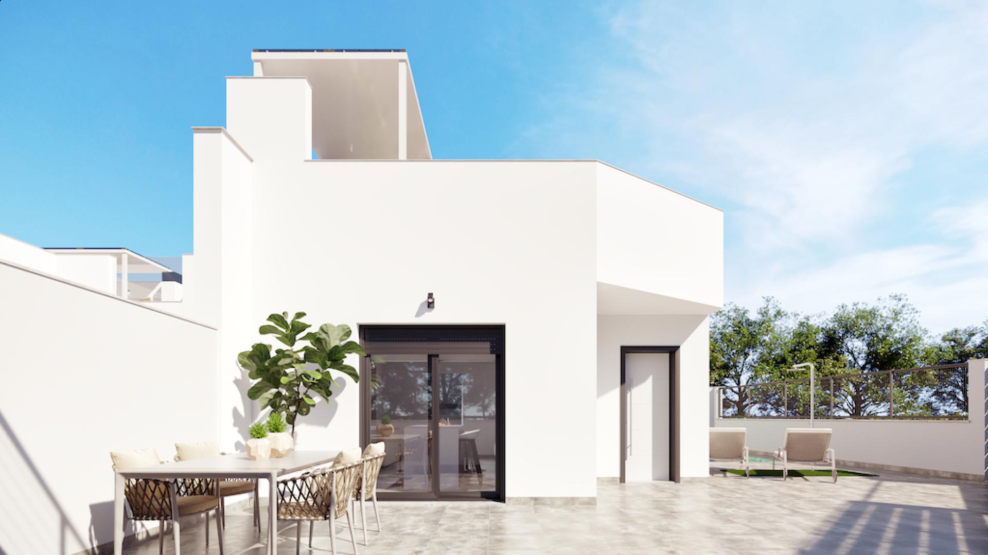 2 bedroom Terraced villa in Roldán - New build in Medvilla Spanje