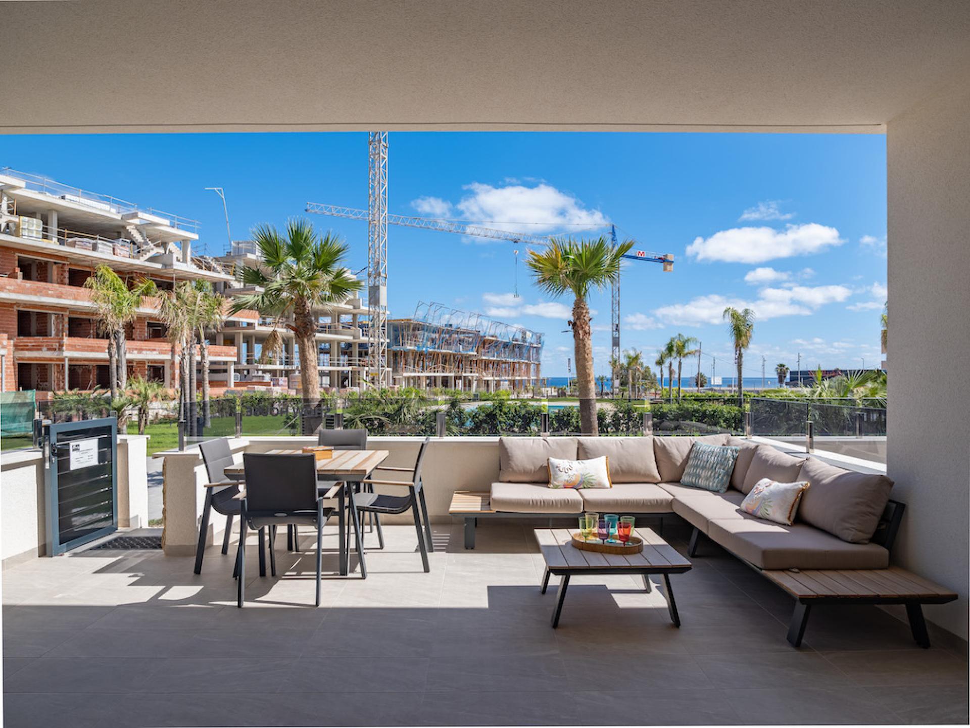 3 bedroom Apartment with garden in Playa Flamenca - Orihuela Costa - New build in Medvilla Spanje
