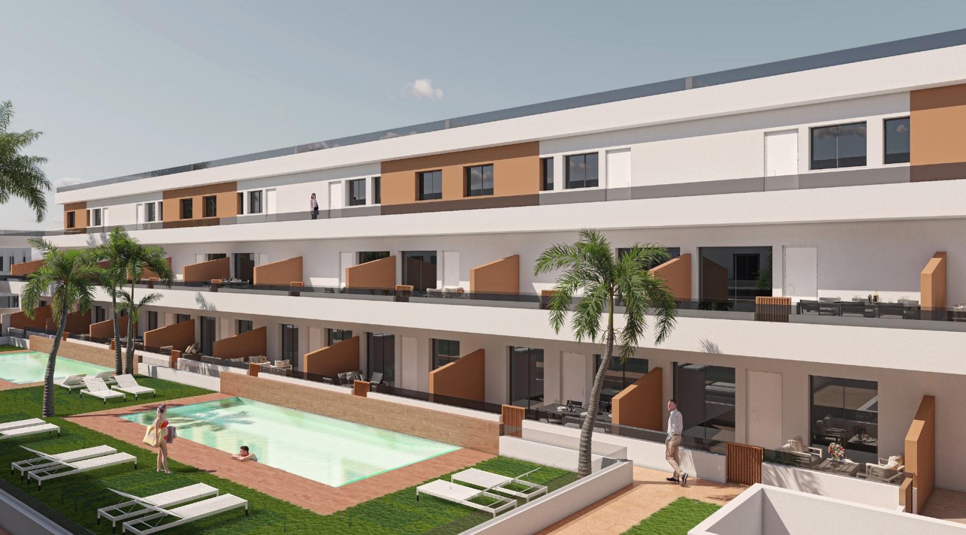3 bedroom Apartment with terrace in Pilar de la Horadada - New build in Medvilla Spanje