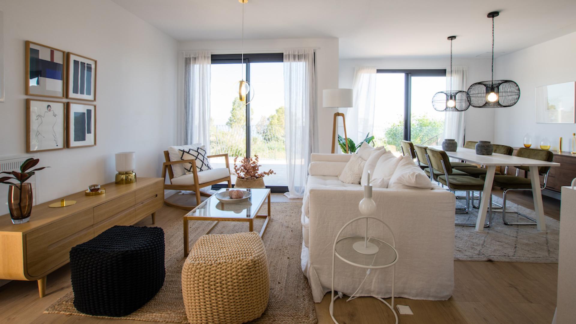 2 bedroom Apartment with terrace in Villajoyosa - New build in Medvilla Spanje