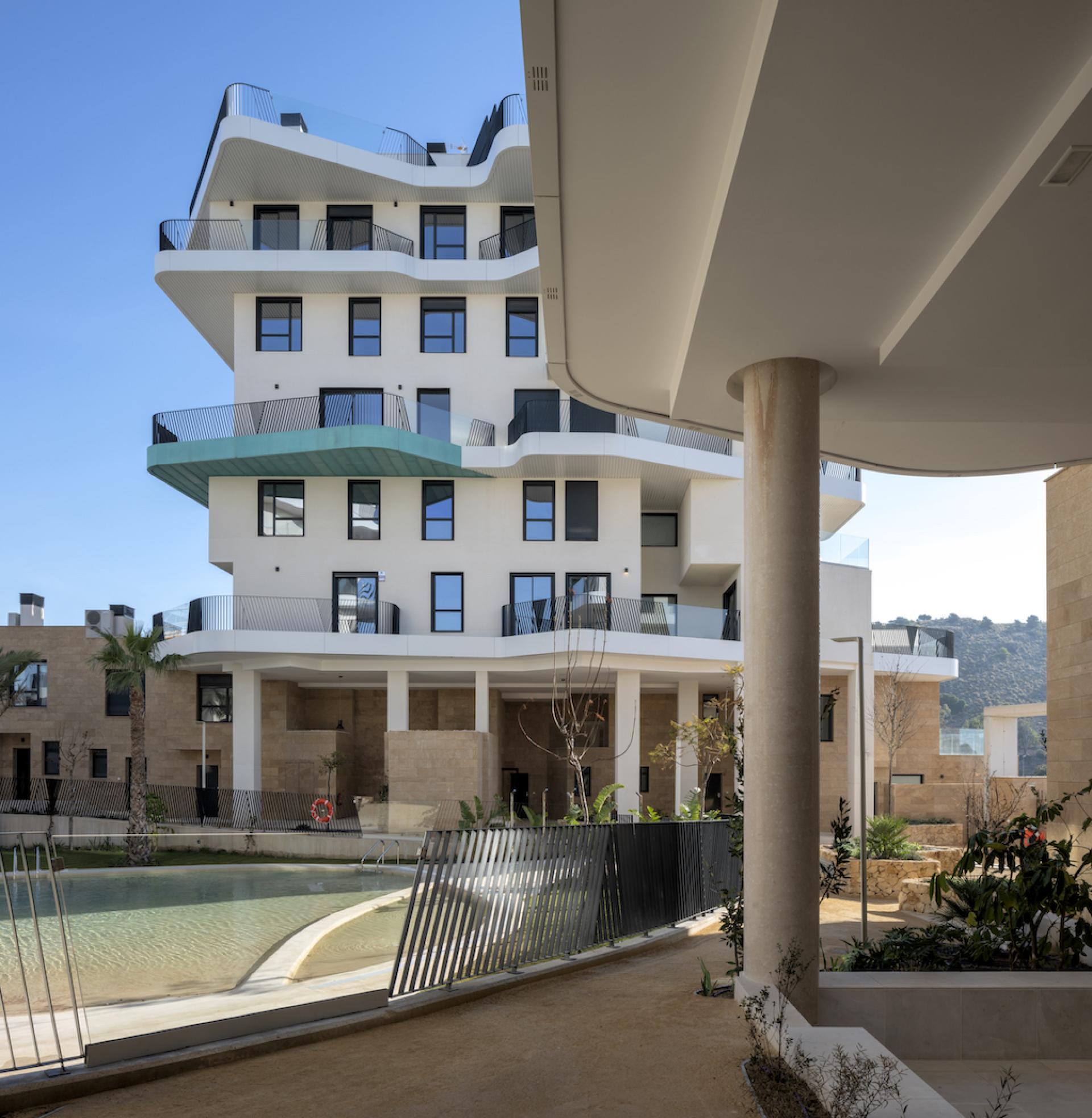 2 bedroom Apartment with garden in Villajoyosa - New build in Medvilla Spanje