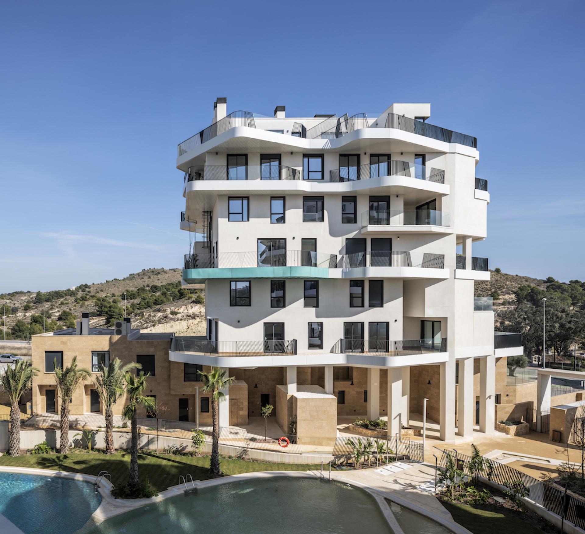 3 bedroom Apartments - solarium in Villajoyosa - New build in Medvilla Spanje