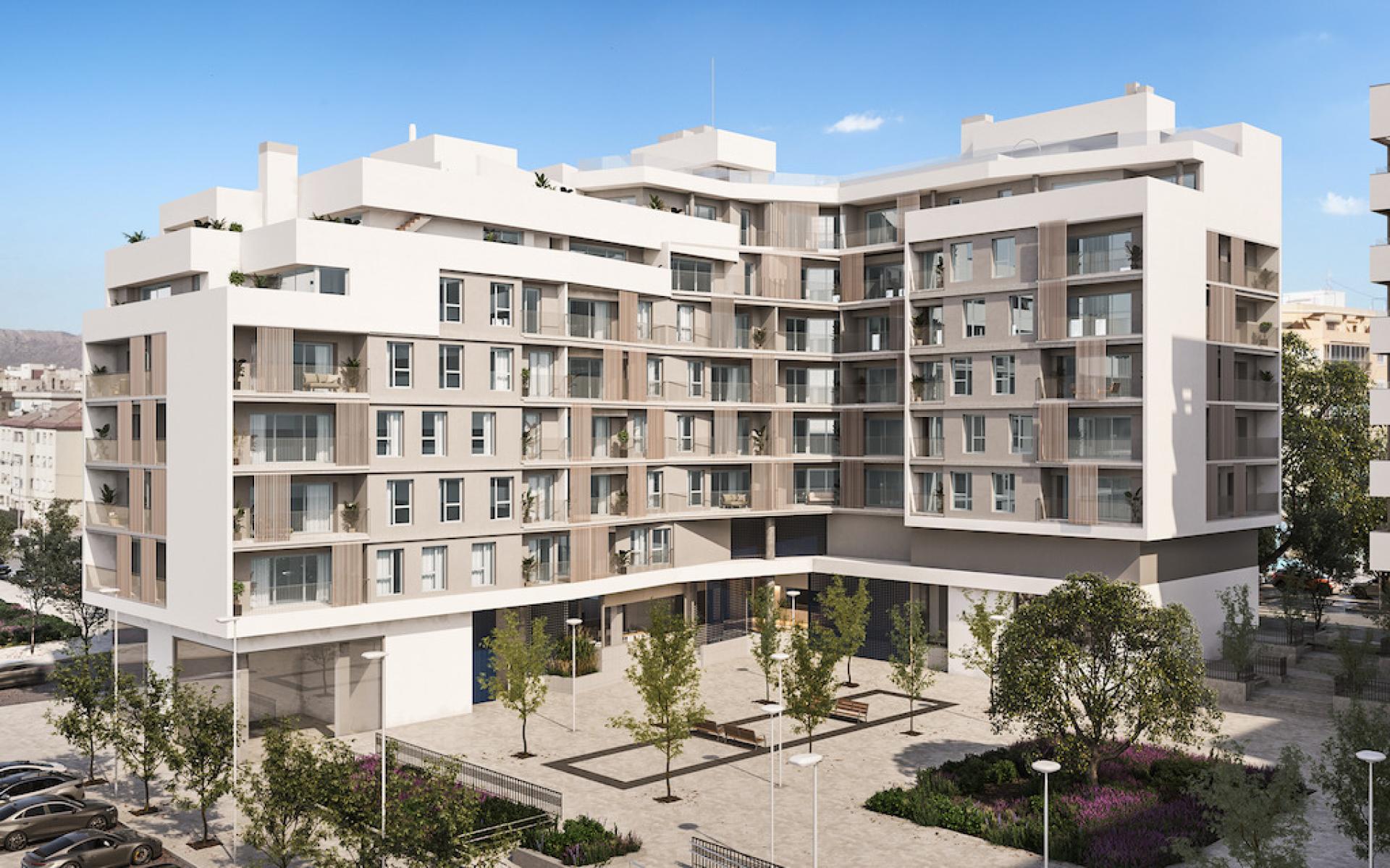 2 bedroom Apartment with terrace in Alicante - New build in Medvilla Spanje