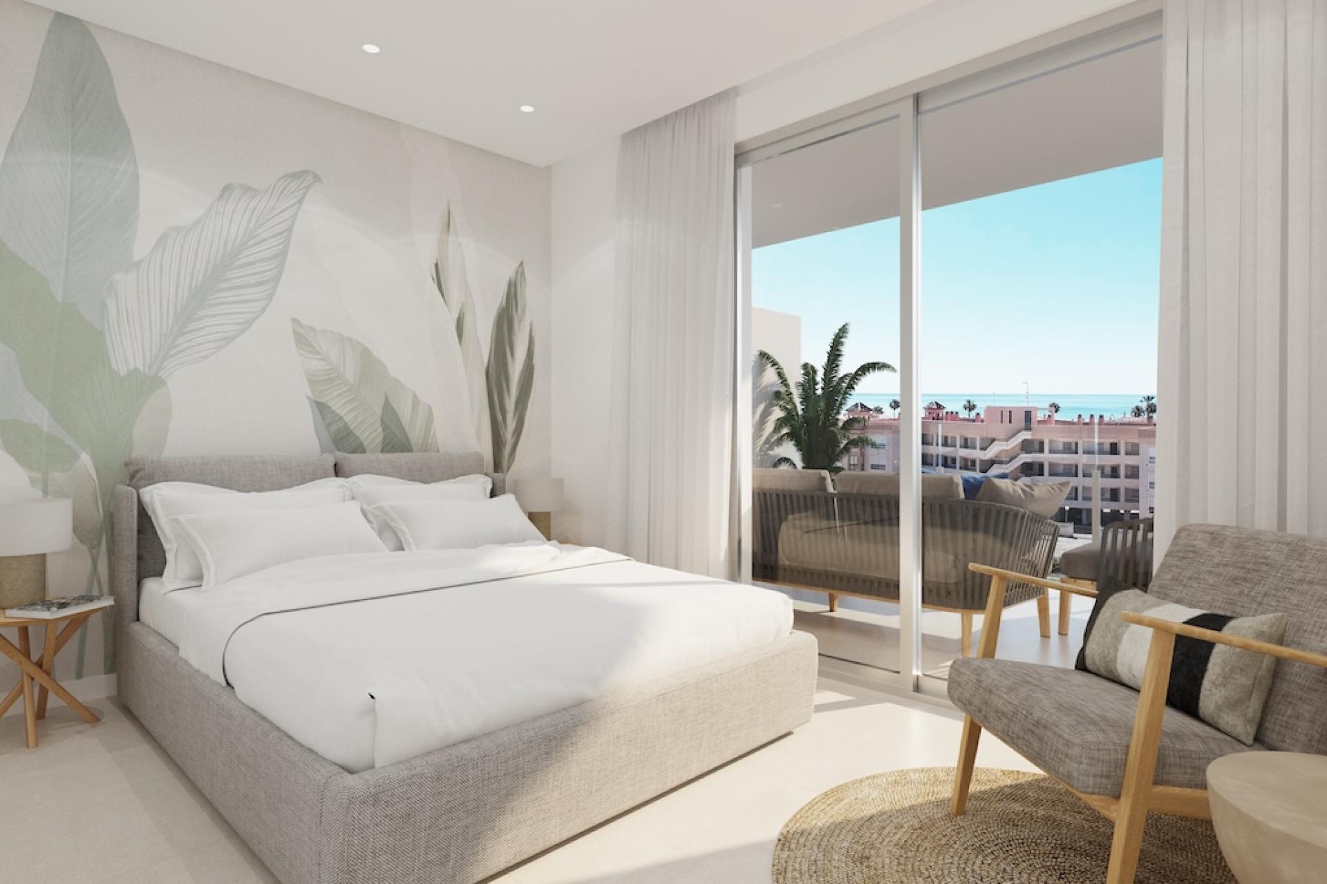 3 bedroom Apartments - solarium in Santa Pola - New build in Medvilla Spanje