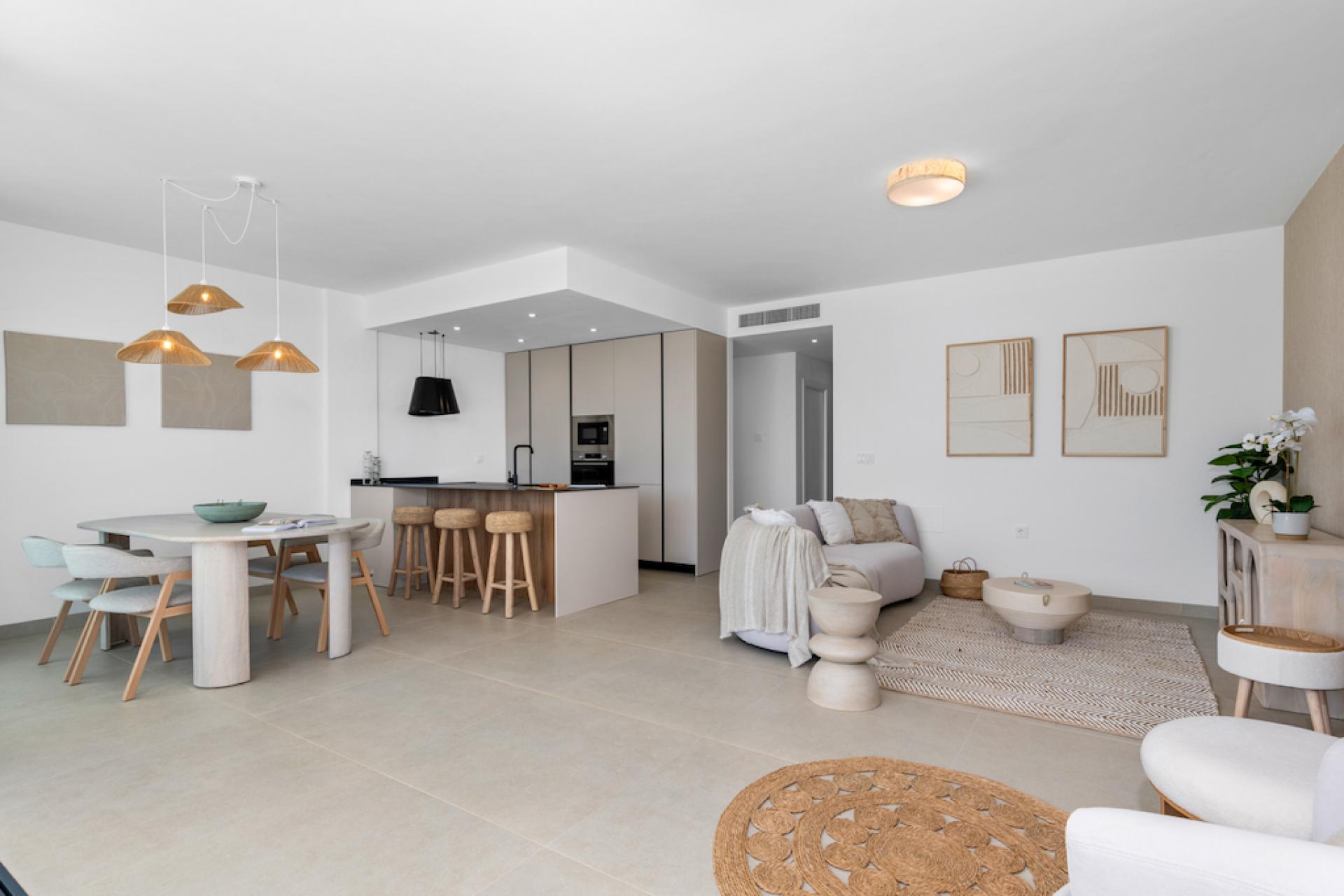 2 bedroom Apartments - solarium in Mar de Cristal - New build in Medvilla Spanje