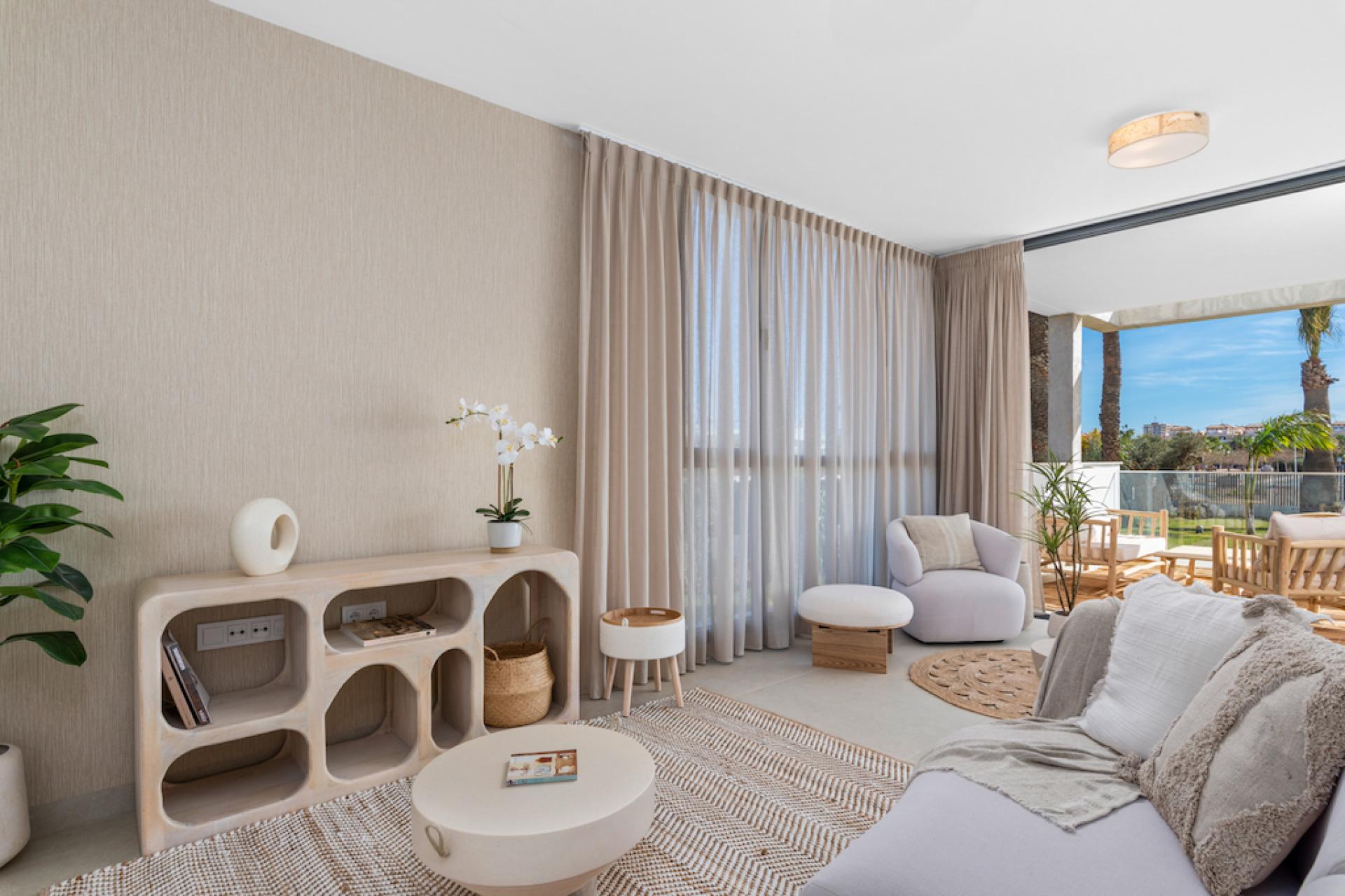 3 bedroom Apartments - solarium in Mar de Cristal - New build in Medvilla Spanje