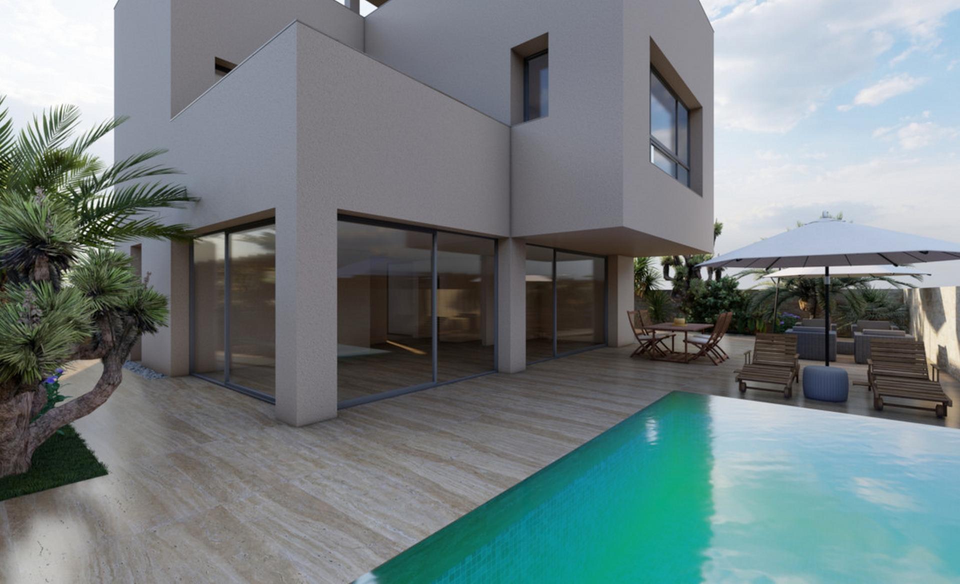 Luxury villa near the beach, Torre de la Horadada, Alicante, Costa Blanca South in Medvilla Spanje